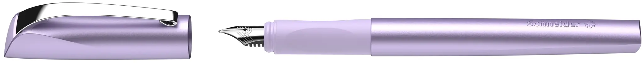 Plunksnakotis SCHNEIDER Ceod Shiny, M, purpurinės sp. korpusas, dešiniarankiams ir kairiarankiams