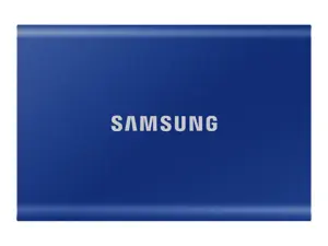 "Samsung" nešiojamasis SSD T7, 2000 GB, C tipo USB, 3.2 Gen 2 (3.1 Gen 2), 1050 MB/s, apsauga nuo slaptažodžio, mėlynas