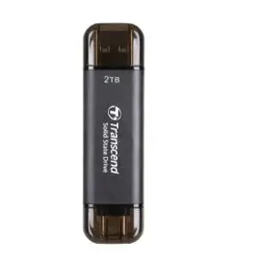 TRANSCEND 2 TB išorinis SSD diskas ESD310C USB 10 Gb/s C/A tipo