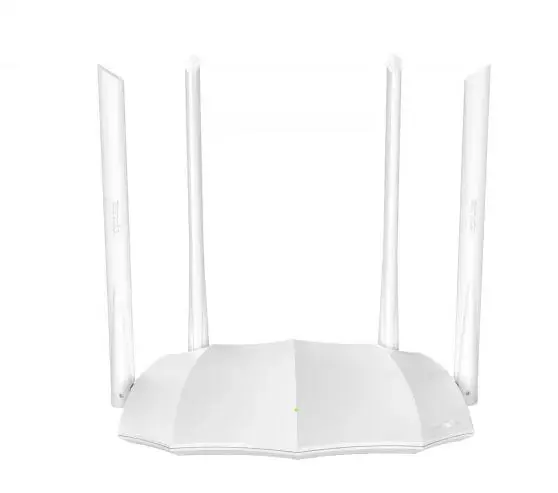 Tenda AC5 v3.0 1200MBPS DUAL-BAND ROUTER belaidis maršrutizatorius Dviejų dažnių (2,4 GHz / 5 GHz) Fast Ethernet White