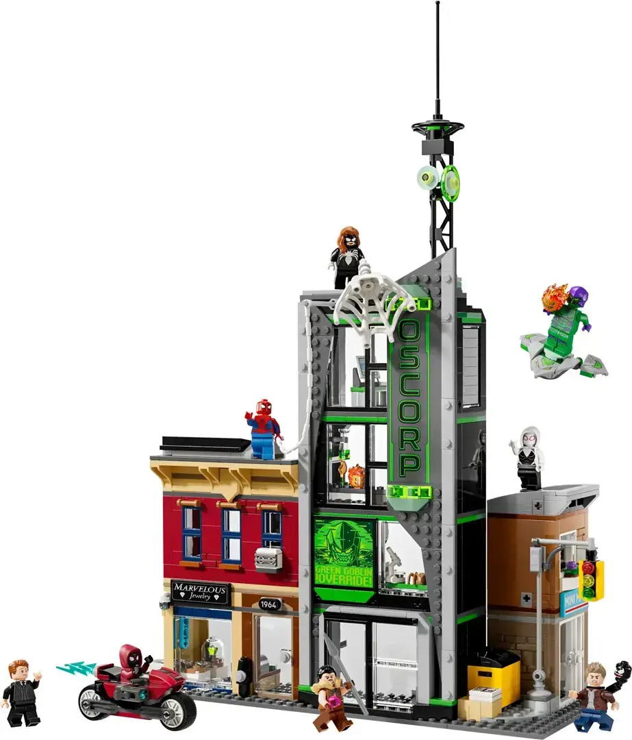 LEGO MARVEL 76324 Spider-Man vs. Oscorp