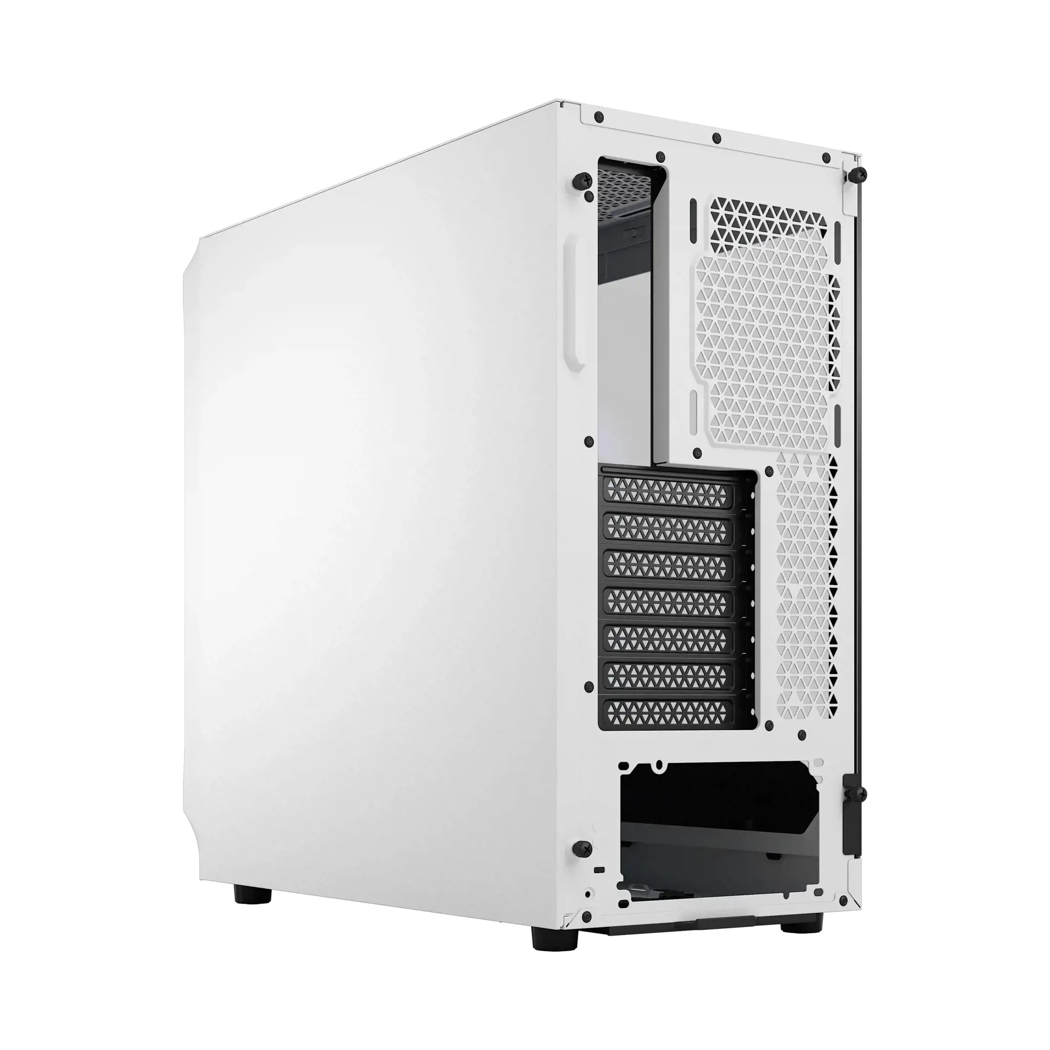 Fractal Design Focus 2 RGB White TG Clear Tint, Midi Tower, maitinimo šaltinis pridedamas Ne