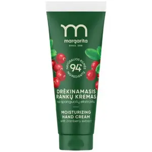 Rankų kremas MARGARITA, su spanguolių ekstraktu, 75 ml