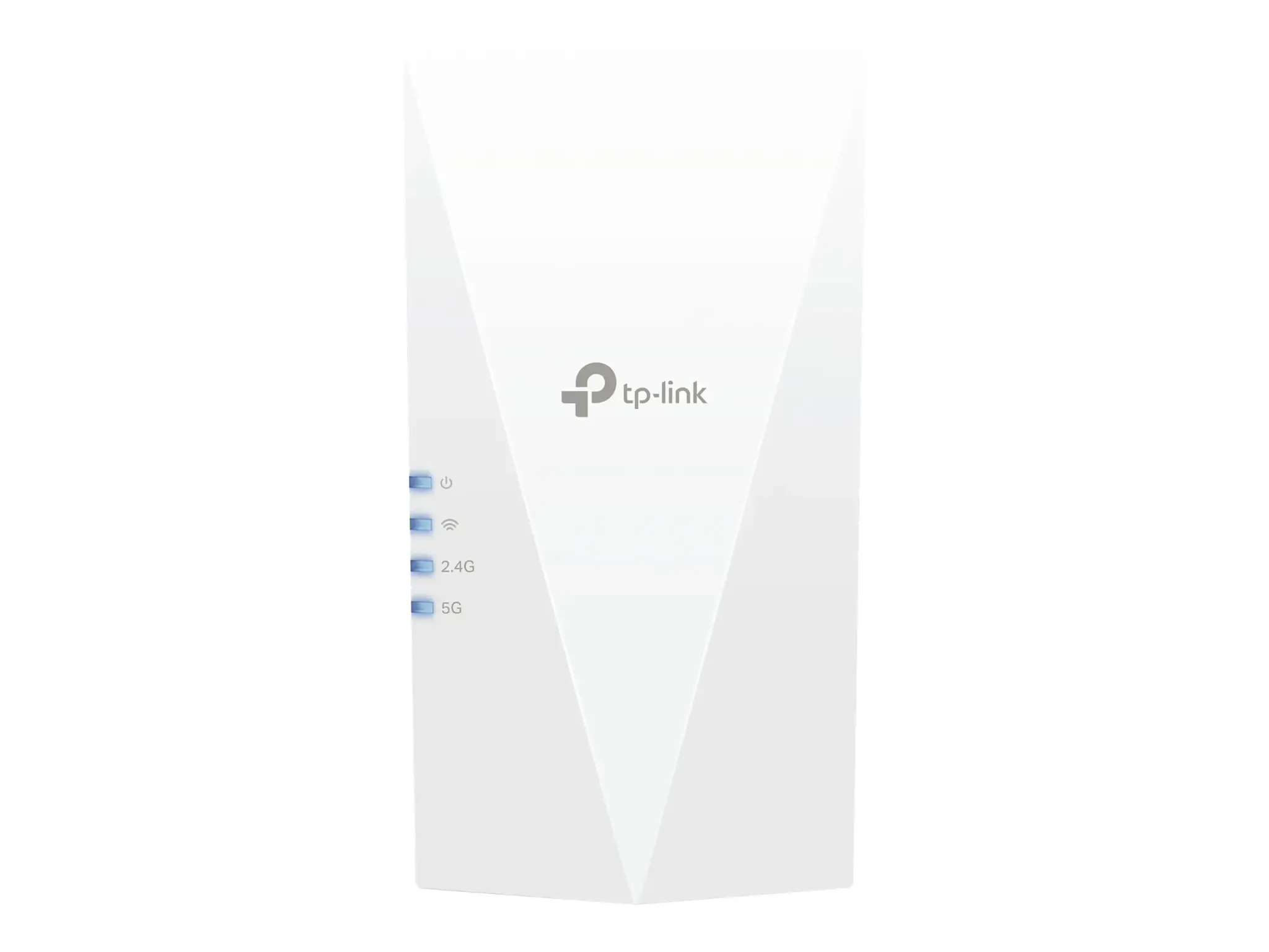 TP-Link AX3000 Mesh WiFi 6 Extender, baltas, vidinis, tinklinis maršrutizatorius, maitinimas, būsena, CE: 2,4 GHz ≤16 dBm, 5 GHz ≤21 dBm, CE, RoHS