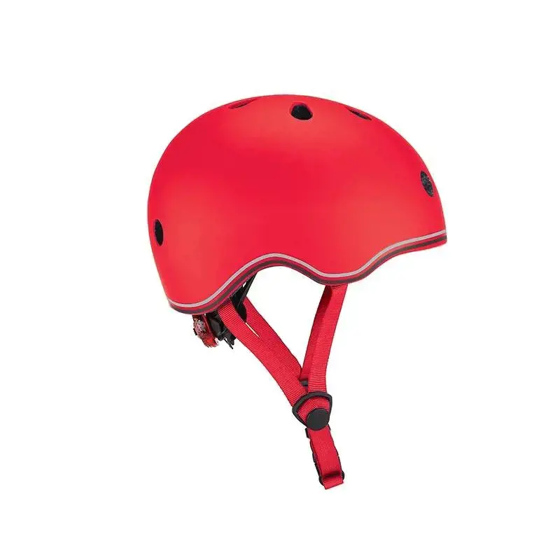 Globber šalmas Go Up Lights XXS/XS, raudona