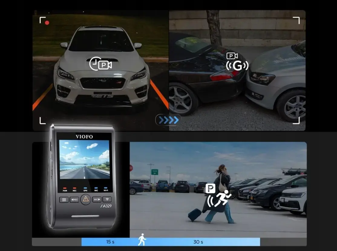 VIOFO A329S 3CH GPS video recorder