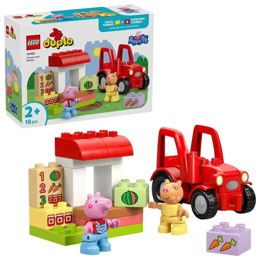 LEGO DUPLO 10468 Peppa Pig - Tractor and Market
