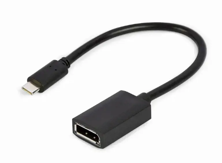 GEMBIRD USB Type-C į "DisplayPort" adapterio kabelis 4K 15 cm juodas