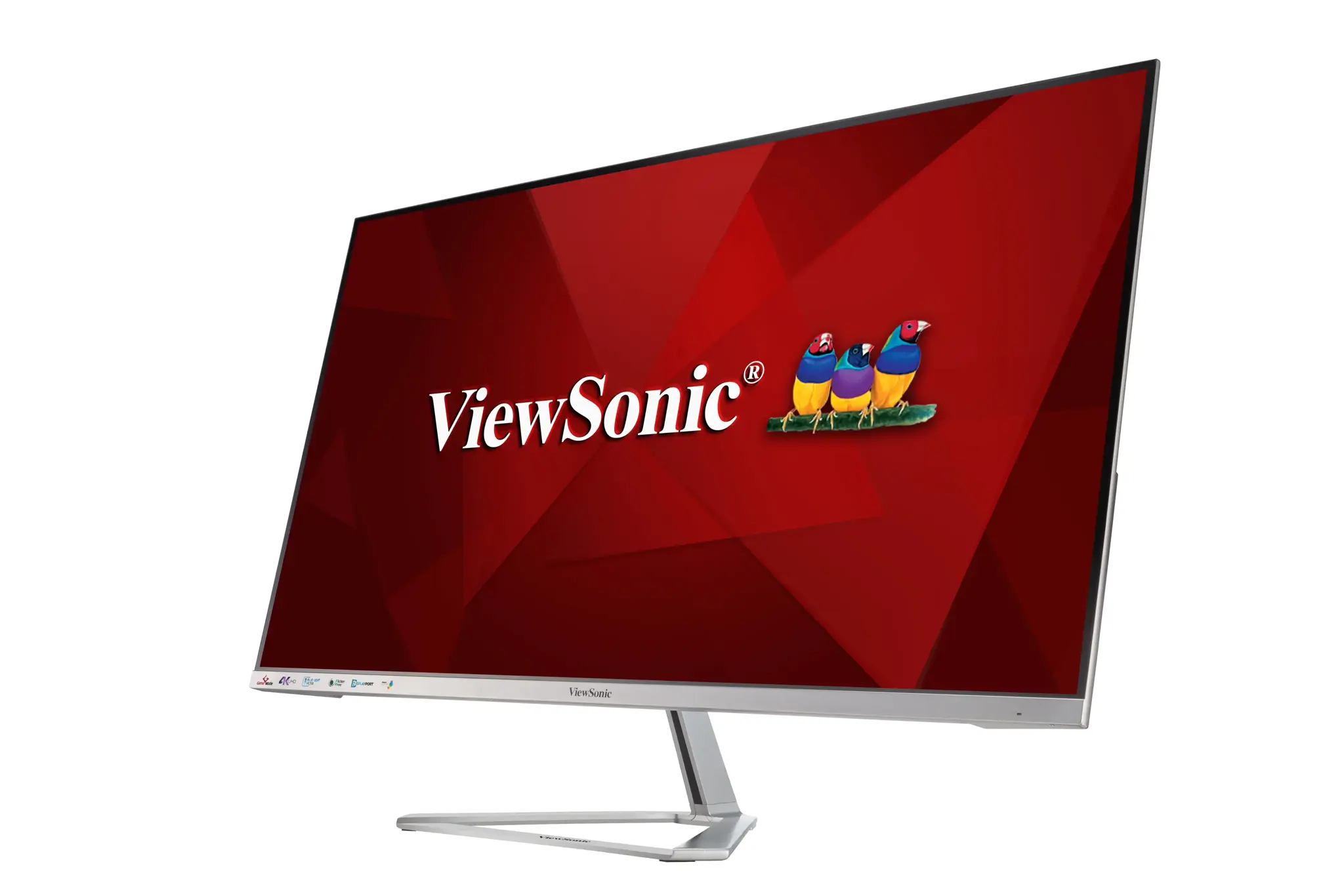 Monitorius Viewsonic VX Series VX3276-4K-mhd, 81.3 cm (32"), 3840 x 2160 pixels, 4K Ultra HD, LED, 8 ms, Silver
