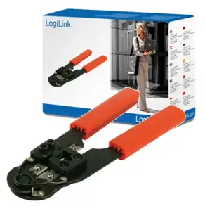 LOGILINK WZ0004 LOGILINK - RJ45 užspaudimo įrankis su pjaustytuvu