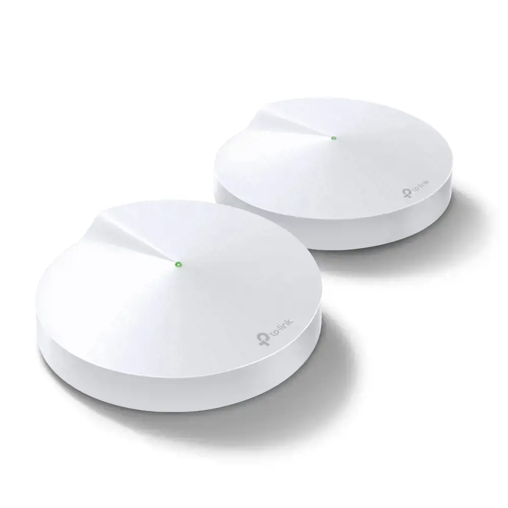 "TP-Link Deco M5" rinkinys (2 vnt.) AC1300, baltas, vidinis, tinklelio sistema, 0 - 40 °C, -40 - 70 °C, 10 - 90 %