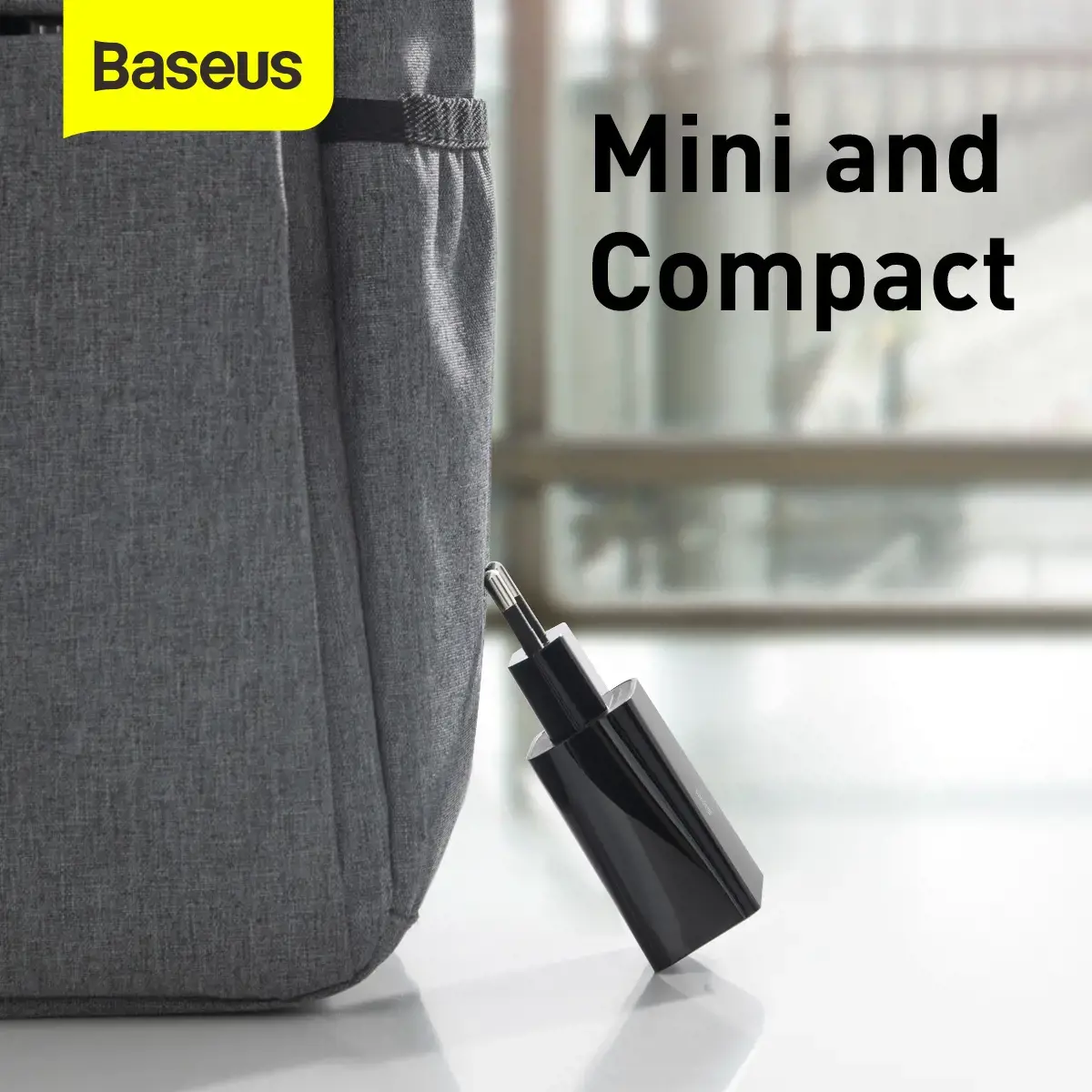Baseus CCFS-SN01 kelioninis įkroviklis USB-C | 20W | 3A melyna