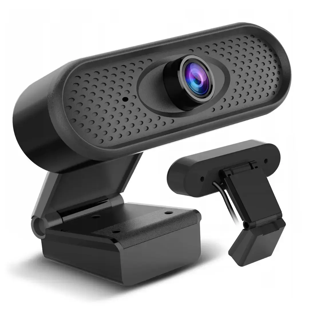 NANORS USB INTERNETINĖ KAMERA HD 1080P (1920X1080) SU ĮMONTUOTU MIKROFONU, LAIDO ILGIS 1,7 M 25 KADRŲ PER SEKUNDĘ RS680