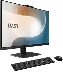 MSI Modern AM272P 1M-1293XEU All-in-One PC/workstation Intel Core 5 120U 68.6 cm (27") 1920 x 1080 pixels 16 GB DDR5-SDRAM 512 GB SSD Wi-Fi 6E (802.11ax) Black