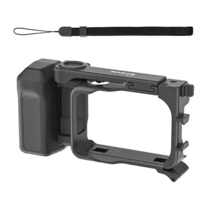 Sunnylife Vlogging Kit for Insta360 GO Ultra - Lanyard – Cold Shoe (Black).