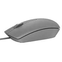 DELL MS116, dvipusis, optinis, USB Type-A, 1000 DPI, pilkas