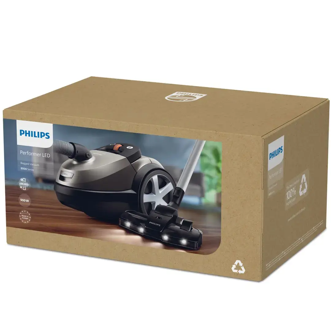 Philips Performer  8000 Series Bagged vacuum cleaner XD8152/12, 900W, TriActive