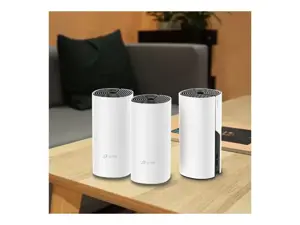 "TP-LINK AC1200 Whole-Home Mesh Wi-Fi" sistema "Qualcomm" procesorius 867Mbps 5GHz+300Mbps 2,4GHz 2 Gigabit prievadai 2 vidinės antenos