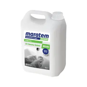 Skystas rankų muilas MARATEM, baltas, 5L