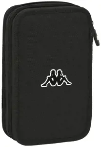 Penalas su priedais Kappa Black Black 12,5 x 19,5 x 4 cm (28 vnt.)