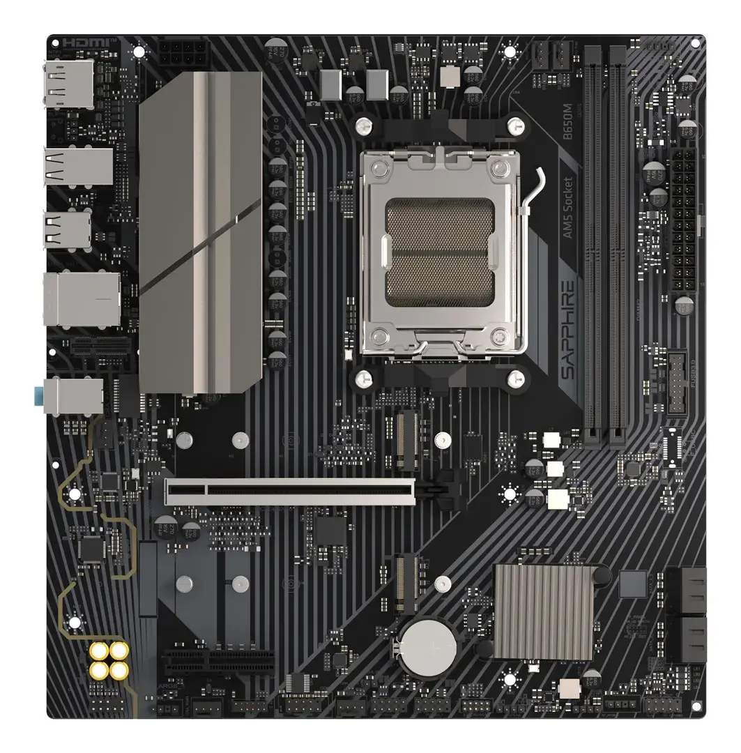 Sapphire B650M-E AMD B650 Socket AM5 micro ATX