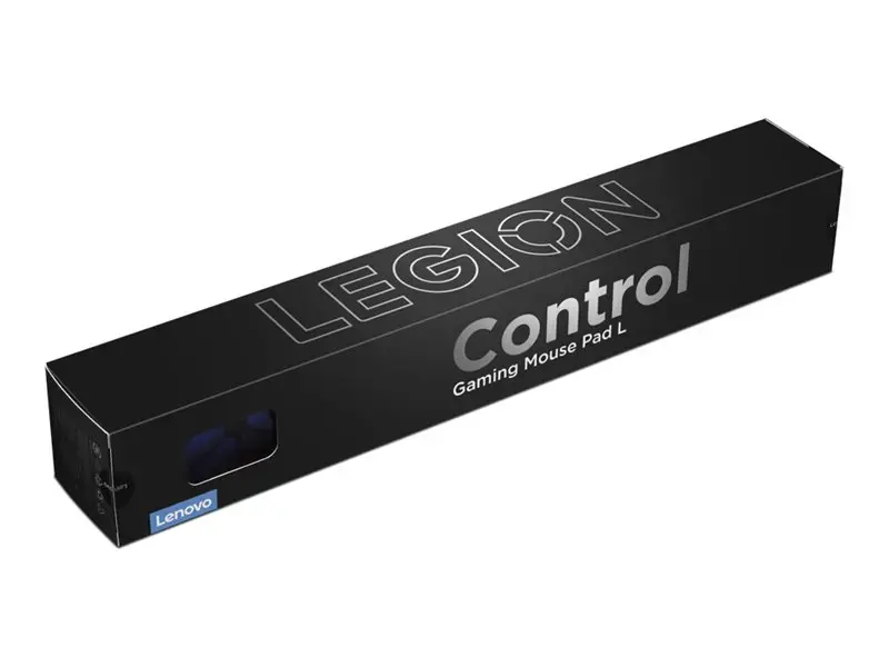 Lenovo GXH1C97870, juoda, mėlyna, vaizdas, mikropluoštas, guma, neslystantis pagrindas, žaidimų pelės kilimėlis