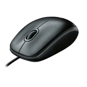 "Logitech" pelė M100, dvipusė, optinė, A tipo USB, 1000 DPI, pilka