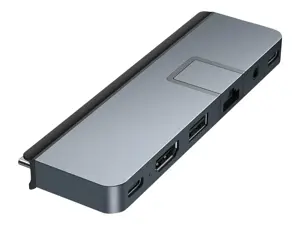 USB šakotuvas "Hyper HD575-GRY-GL