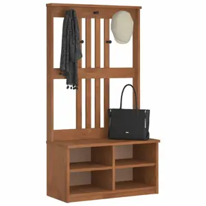 salės medis "SANDENS" 87x40x159,5 pušies masyvo