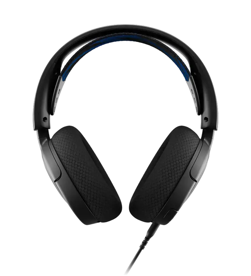 "SteelSeries" žaidimų ausinės "Arctis Nova 1P Over-Ear", įmontuotas mikrofonas, juodos spalvos, triukšmo slopinimas