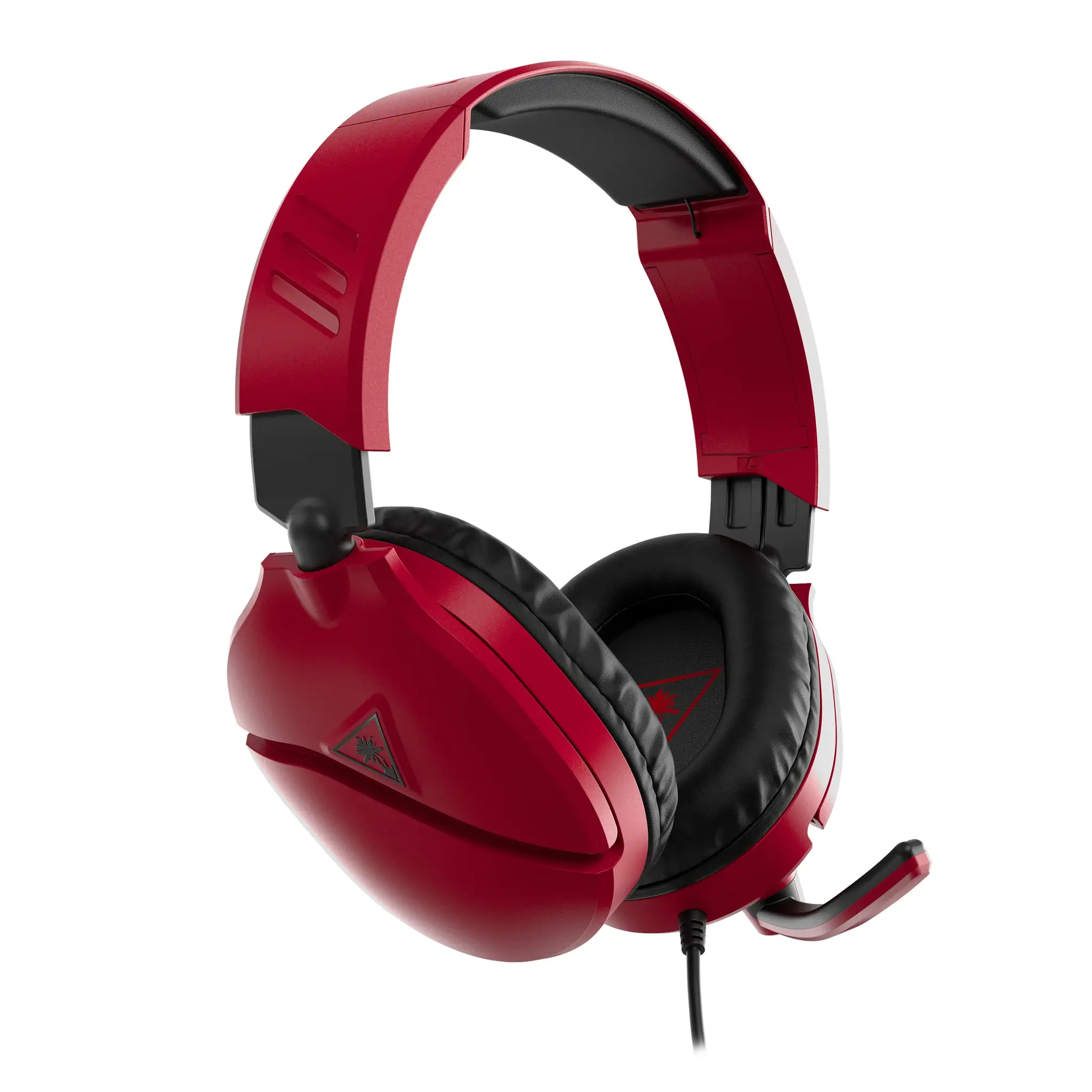 "Turtle Beach Recon 70" žaidimų ausinės, skirtos "Nintendo Switch", laidinės, žaidimų, 20 - 20000 Hz, 571,5 g, ausinės, juodos, raudonos spalvos