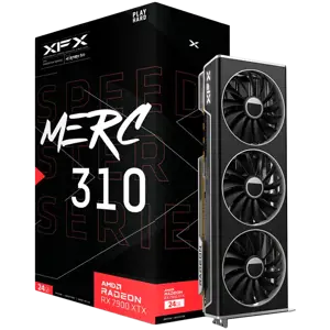 Vaizdo plokštė XFX Radeon RX 7900 XTX 24 GB, GDDR6 SDRAM, 384 bitai, RX-79XMERCB9