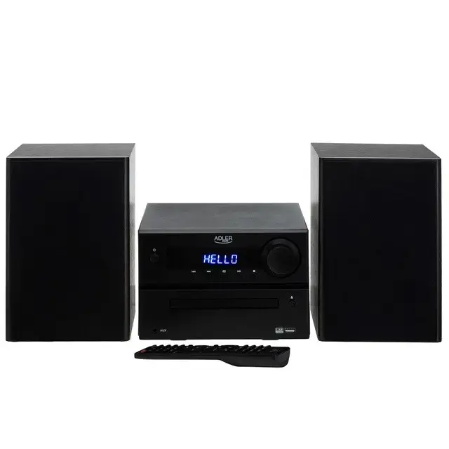 Adler AD 1917 HI-FI Tower Bluetooth/ CD/ USB/ FM Radio Black