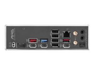 Mainboard MSI AMD B850 SAM5 ATX Memory DDR5 Memory slots 4 3xPCI-Express 16x 4xM.2 1xHDMI 1xAudio-In 1xAudio-Out 4xUSB 2.0 1xUSB 3.0 2xUSB 3.2 3xUSB-C 1xRJ45 B850TOMAHAWKMAXWIFI