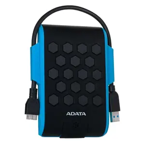 "ADATA DashDrive AHD720-2TU3-CBL" išorinis kietasis diskas (2 TB; 2,5"; USB 3.0; 5400 aps./min; mėlyna spalva)