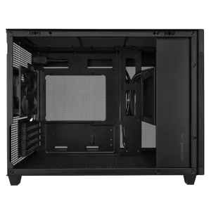 ASUS AP201 PRIME CASE TG, Mini Tower, PC, juoda, micro ATX, Mini-ITX, 17 cm, 33,8 cm