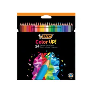 Spalvinimo pieštukai Bic Color Up Multicolour 24 vnt.