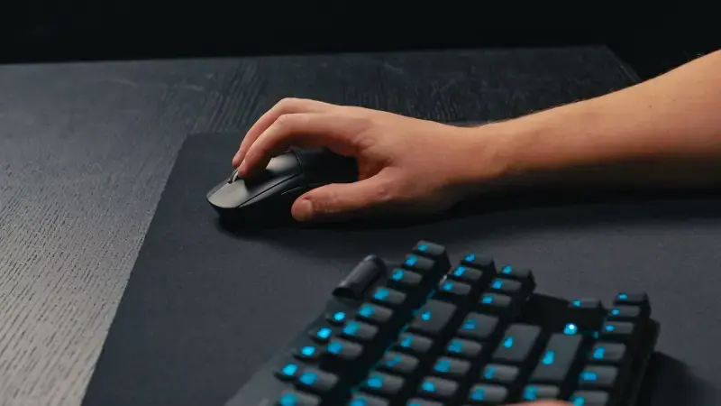 Logitech G PRO X Superlight 2 Belaidė žaidimų pelė, RF Wireless, 44000 DPI, Juoda