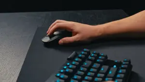 Logitech G PRO X Superlight 2 Belaidė žaidimų pelė, RF Wireless, 44000 DPI, Juoda
