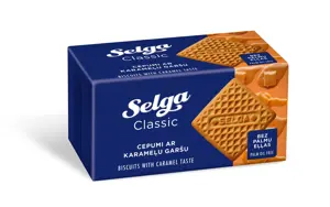 Sausainiai SELGA, karamelės skonio, 180 g