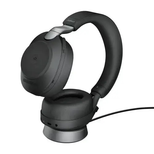 JABRA Evolve2 85 Link380c MS Stereo stovas juodas