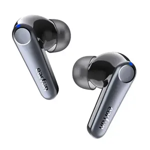 Belaidės ausinės "TWS EarFun Air Pro 3", ANC (juodos spalvos)