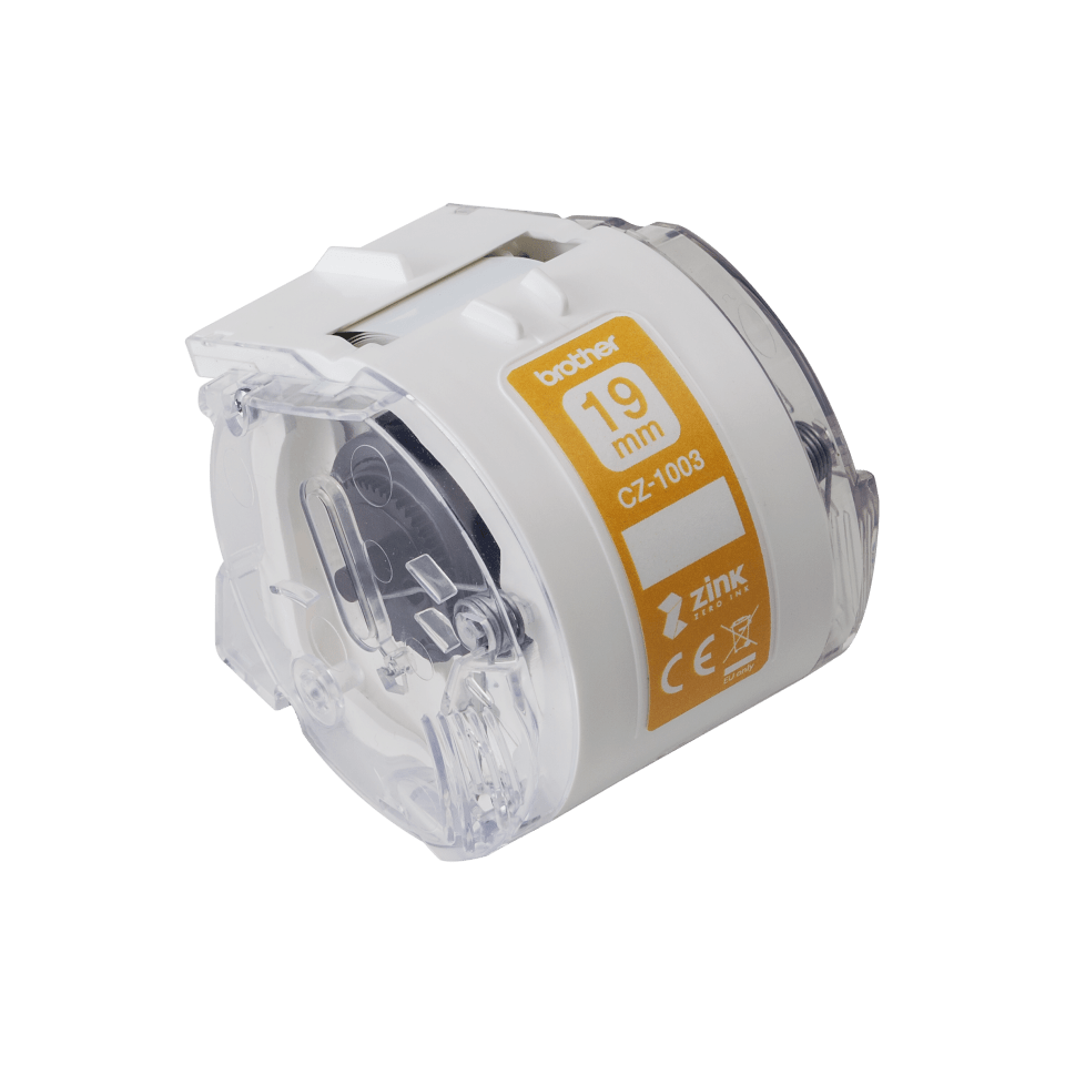 Brother CZ-1003, tęstinė etiketė, CZ, balta, tiesioginio terminio spausdinimo, Brother, 1,9 cm