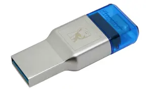 "Kingston MobileLite DUO 3C" USB3.1+TypeC microSDHC/SDXC kortelių skaitytuvas EAN: 740617265132