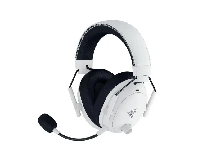 Razer BlackShark V3 Pro Belaidės žaidimų ausinės Bluetooth, USB-A, 3.5 mm jack, Balta