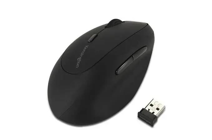 "Kensington Pro Fit® Ergo" belaidė pelė "Kensington Pro Fit®", kairiarankė, 1600 DPI, juoda