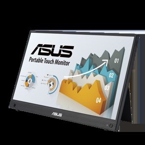 ASUS ZenScreen MB16AHT, 39,6 cm (15,6"), 1920 x 1080 taškų, "Full HD", 5 ms, juodas