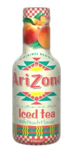 Šaltos arbatos gėrimas ARIZONA, persikų skonio, 450ml PET D