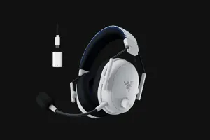 Razer BlackShark V3 Pro for PlayStation Gaming Headset, Over-Ear,Wireless,  White | Razer