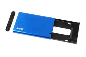 "IBOX HD-05" korpusas 2,5 colių kietajam diskui su USB 3.1 Gen.1, mėlynos spalvos
